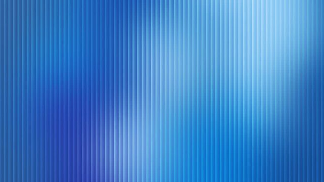 抽象的な青いストライプグラデーション背景　ループ　4K