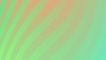 Abstract gradient diagonal stripes pattern background green peach modern