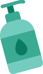 Illustration of Teal Soap Dispenser