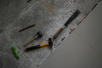 Tools used for installing tiles