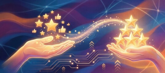 Employee Performance Rating and Review System - Job Evaluation, Feedback, and Career Development Concept