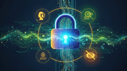 cybersecurity, data-privacy protection and secure software interfaces across futuristic