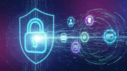 cybersecurity, data-privacy protection and secure software interfaces across futuristic