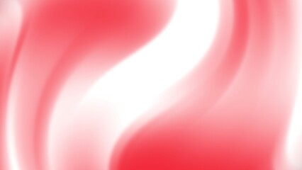 Abstract background red white smooth gradient soft waves