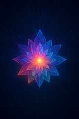 abstract blue background