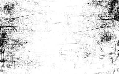 Abstract texture of grunge white and black scratches and cracks distressed dust wall  Overlays line sketch vintage stamp texture with effect grunge.
