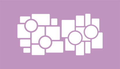 Pictures or photos frame collage layout abstract photo frames and digital photo wall template
