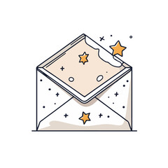 Year-End Email Newsletter Envelope