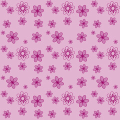 Seamless pattern for all about print