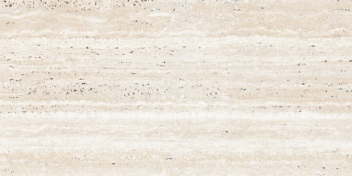 Travertine Marble Texture Background: Seamless High-Resolution Italian Stone for Modern Interior Design. Natural Slab Surface for Floor Tiles, Kitchen Countertops, and Abstract Home Decoration