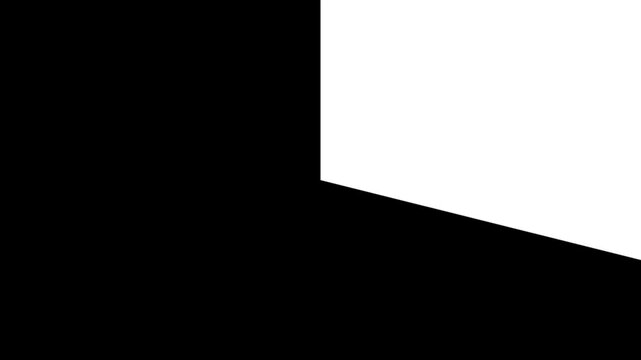 Radial clock wipe transition animation spinning clockwise for video editing overlay and alpha matte mask usage