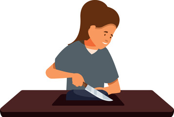 Professional chef sharpening knife on whetstone, ensuring precision and efficiency in food preparation