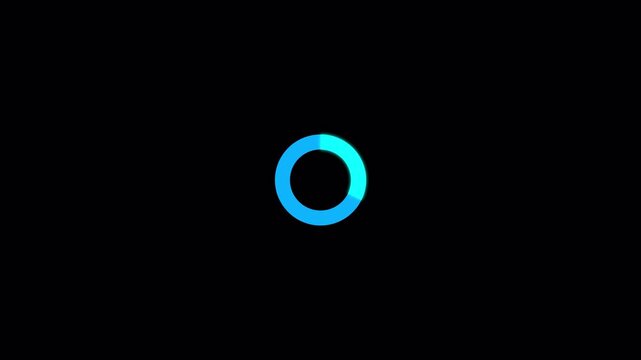 Windows Style Loading Cursor Animation Loop