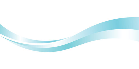 Abstract blue wave background, minimal wave design concept, vector illustration. for banner, banner.