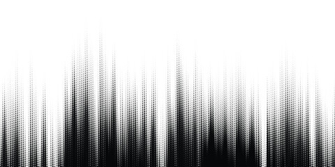 Halftone dotted abstract background. Grain gradient texture background with dots © firman