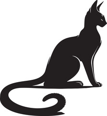 black cat silhouette