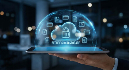 Experience secure cloud storage with advanced encryption technology on your tablet for seamless data protection and file management anytime anywhere