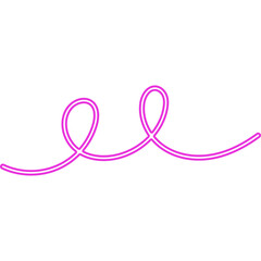 Fototapeta premium Handdraw Neon Decoration