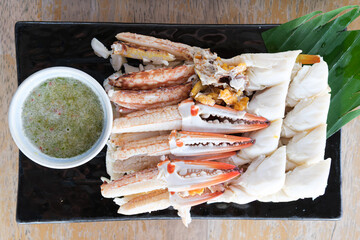 Jumbo Lump Crab Meat  in the coffee shop