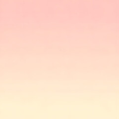 Minimal beauty gradient from baby pink into soft vanilla cream