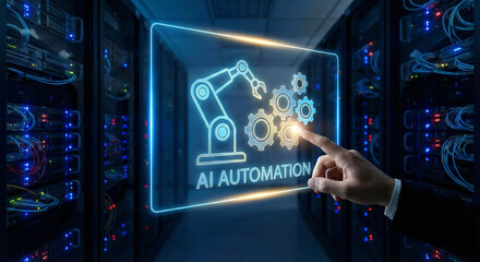 Tap into AI automation power with this cutting-edge technology solution, enhancing efficiency and innovation in data processing and server management systems