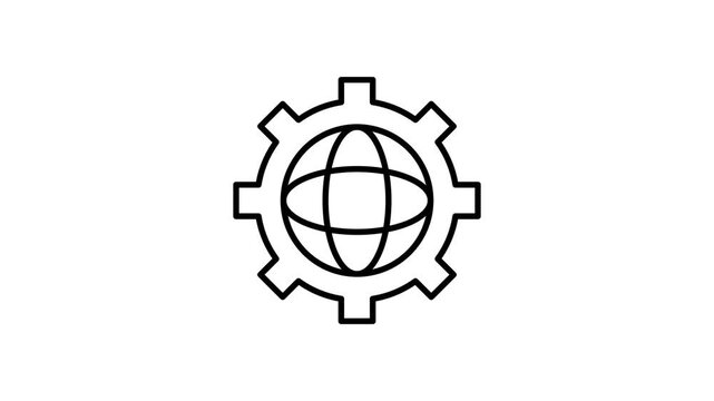 Logo representing the Internet of Things, featuring interconnected devices symbolizing digital connectivity and innovation.