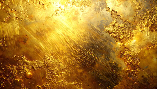 金色の金属の背景用画像