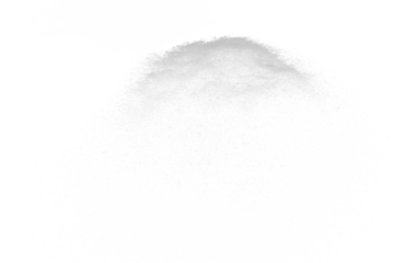 a white flying snow on the transparent background
