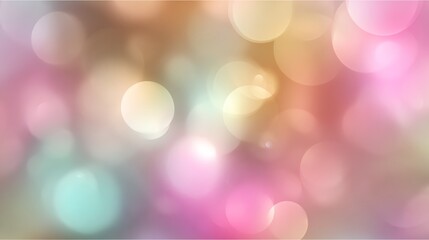 A vibrant and colorful background featuring softly blurred orbs of light in various hues. Ideal for adding a dreamy or festive touch to any design project or artwork.