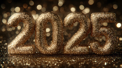 Carte de voeux animée pour souhaiter une Bonne année en français 2026 chic et simple, disparition de 2025 et apparition de 2026