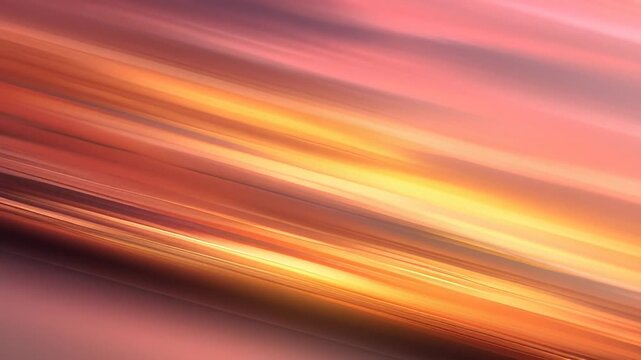 Abstract gradient background with vibrant sunset colors and motion blur