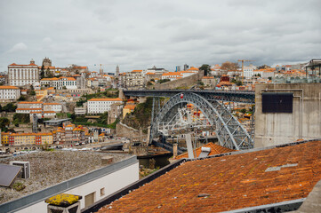 Dom Luís I Bridge and Historic Center of Porto, Portugal