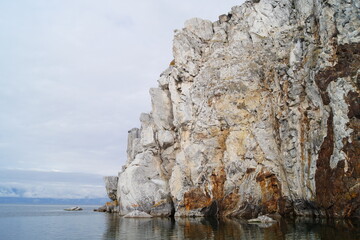 mystical rock of Olkhon Island.
