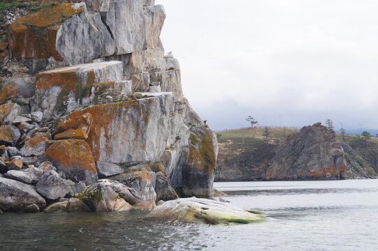 the mystical cliffs of Olkhon Island