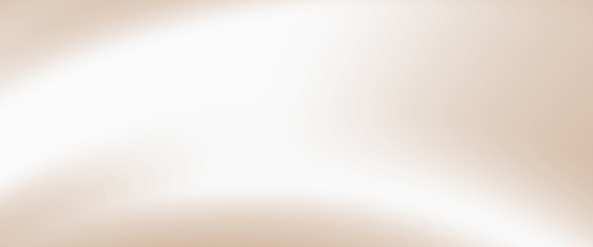 Subtle beige gradient background. Rough neutral liquid wallpaper. Universal nude color texture for banners, flyers, and presentations. Blurred abstract background cover. Vector illustration.