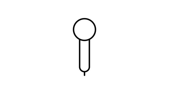 Black background featuring a microphone icon, indicating functionality related to audio or voice input.