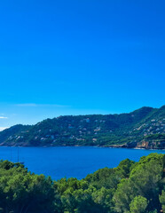 Coast of Mallorca Island.