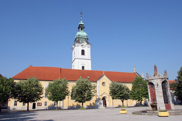 Parish Church of the Holy Trinity in Karlovac, Croatia