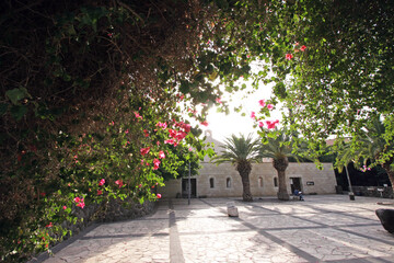 Church of the Multiplication of Loaves and Fishes, Sea of Galilee, Tabgha, Israel