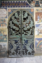 Art gallery in the renovated Old Town Cardo Street - the main street of ancient Jerusalem, Israel