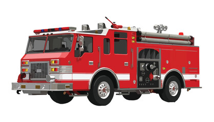 icon transport fire truck service vector design