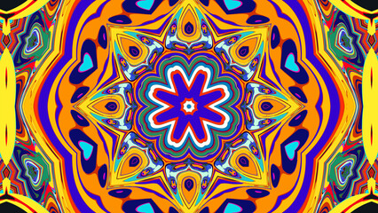 Abstract symmetrical pattern