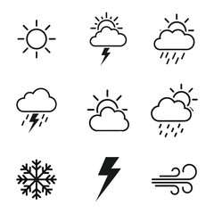 weather icons set