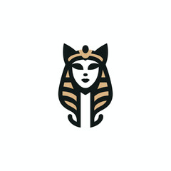 Goddess Bastet Logo