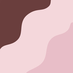 Soft Pastel Abstract Wavy Background in Pink Tones