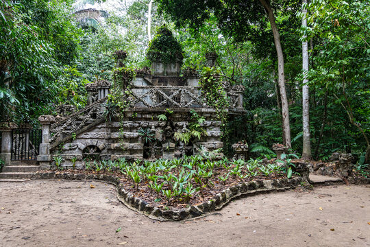 Belem, Brazil - Dec 07, 2024: Museum Emilio Goeldi at Belem, Brazil. Research Institute with Fauna and Flora from Amazon