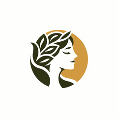 Nature Beauty Goddess Logo
