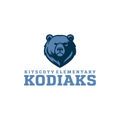 Kodiaks logo design