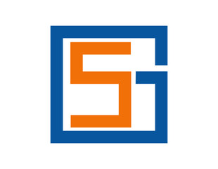Fototapeta premium gs image logo,sg icon logo,sg letter logo,sg initial logo
