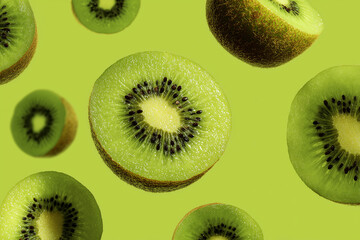 Fototapeta premium kiwi fruit background